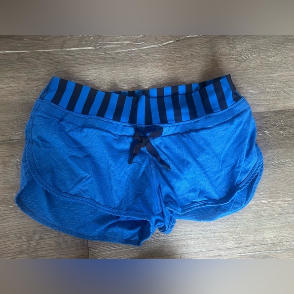 Lululemon Bhakti Yoga Short Heathered Baroque Blue Speed Short - Picture 3 of 8